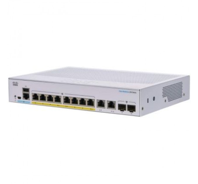 Cisco Комутатор мережевий Cisco CBS250-8P-E-2G-EU