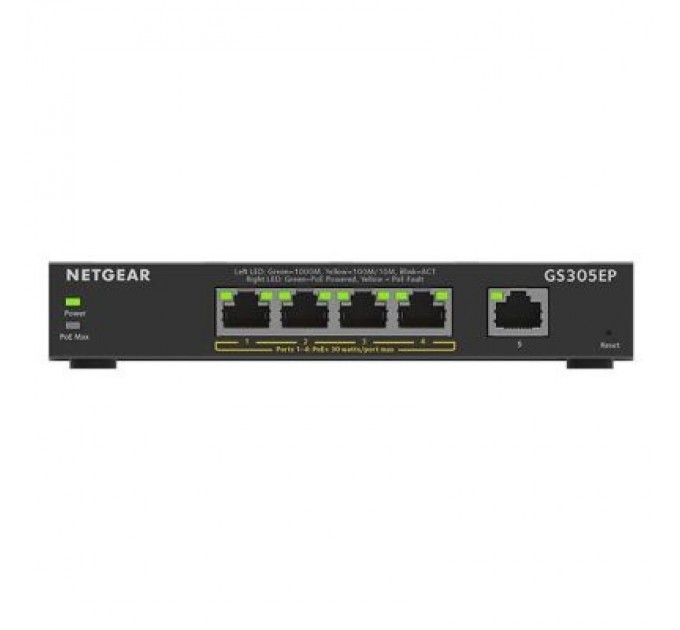 Netgear Комутатор мережевий Netgear GS305EP-100PES
