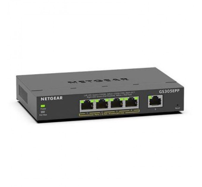 Netgear Комутатор мережевий Netgear GS305EPP-100PES