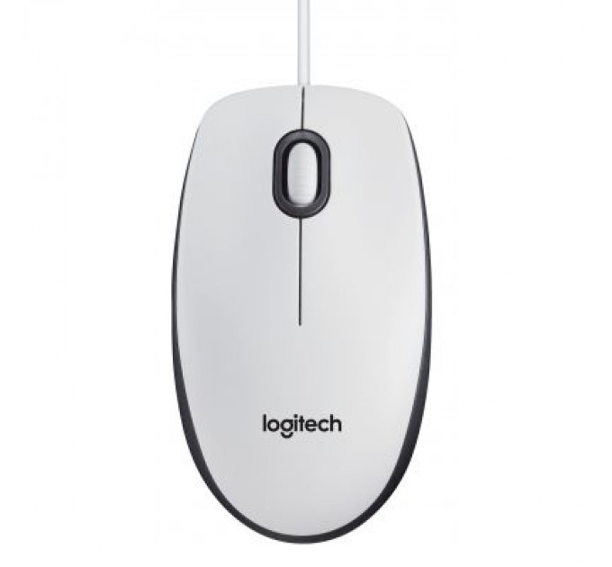 Logitech Мишка Logitech M100 White (910-005004)