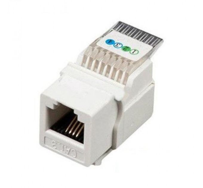 Kingda Модуль Keystone RJ12 UTP Slim Cat.3 безінструментальний Kingda (KD-KJ2075UC3)