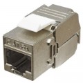 Kingda Модуль Keystone RJ45 STP Cat.6A безінструментальний Kingda (KD-KJ2001SHC6A)