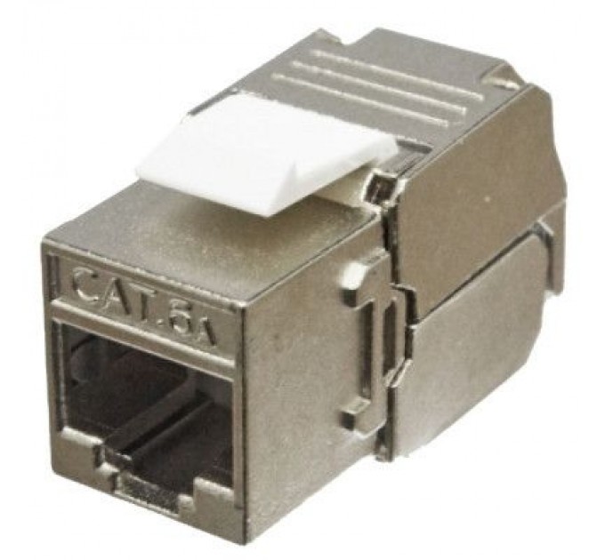 Kingda Модуль Keystone RJ45 STP Cat.6A безінструментальний Kingda (KD-KJ2001SHC6A)