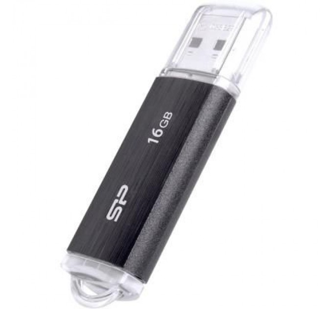 Silicon Power USB флеш накопичувач Silicon Power 16GB Ultima U02 Black USB 2.0 (SP016GBUF2U02V1K)