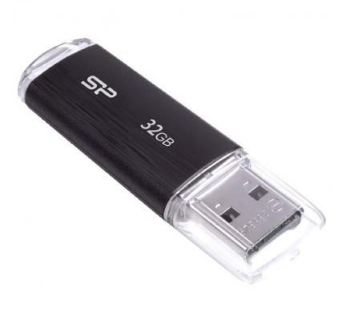 Silicon Power USB флеш накопичувач Silicon Power 32GB Ultima U02 Black USB 2.0 (SP032GBUF2U02V1K)