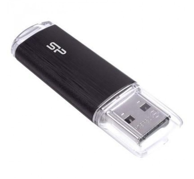 Silicon Power USB флеш накопичувач Silicon Power 8GB Ultima U02 Black USB 2.0 (SP008GBUF2U02V1K)