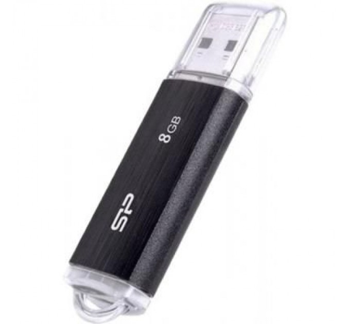Silicon Power USB флеш накопичувач Silicon Power 8GB Ultima U02 Black USB 2.0 (SP008GBUF2U02V1K)