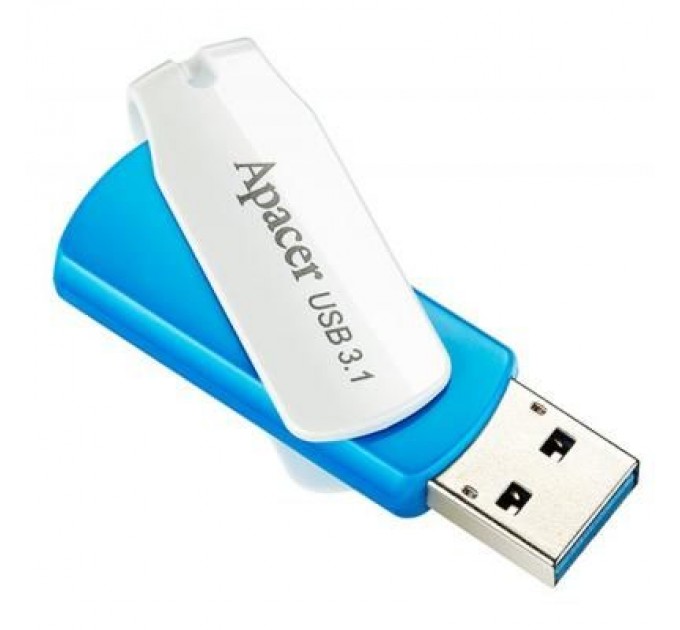 Apacer USB флеш накопичувач Apacer 32GB AH357 Blue USB 3.1 (AP32GAH357U-1)