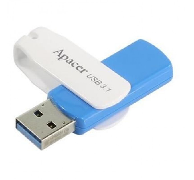 Apacer USB флеш накопичувач Apacer 64GB AH357 Blue USB 3.1 (AP64GAH357U-1)