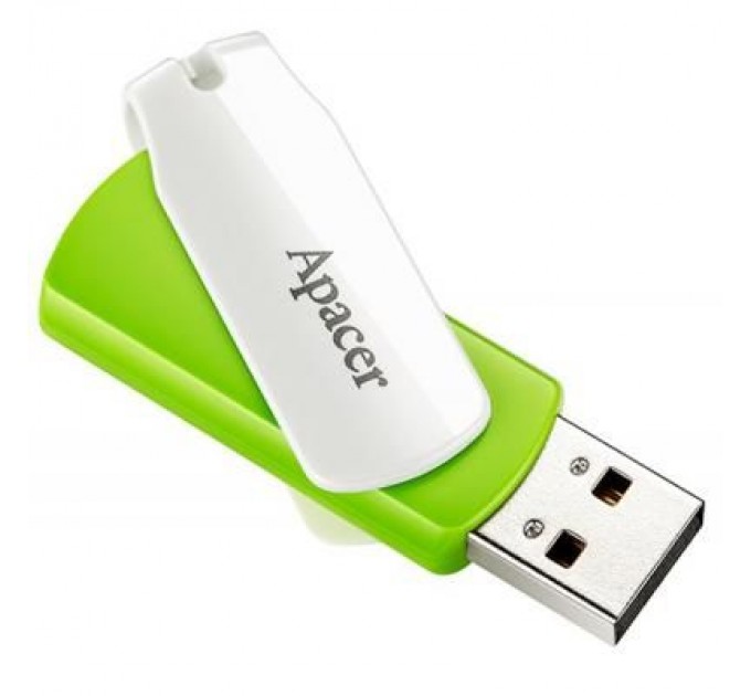 Apacer USB флеш накопичувач Apacer 32GB AH335 Green USB 2.0 (AP32GAH335G-1)