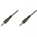 Digitus Кабель мультимедійний Jack 3.5mm M/Jack 3.5mm M 1.5m Digitus (AK-510100-015-S)