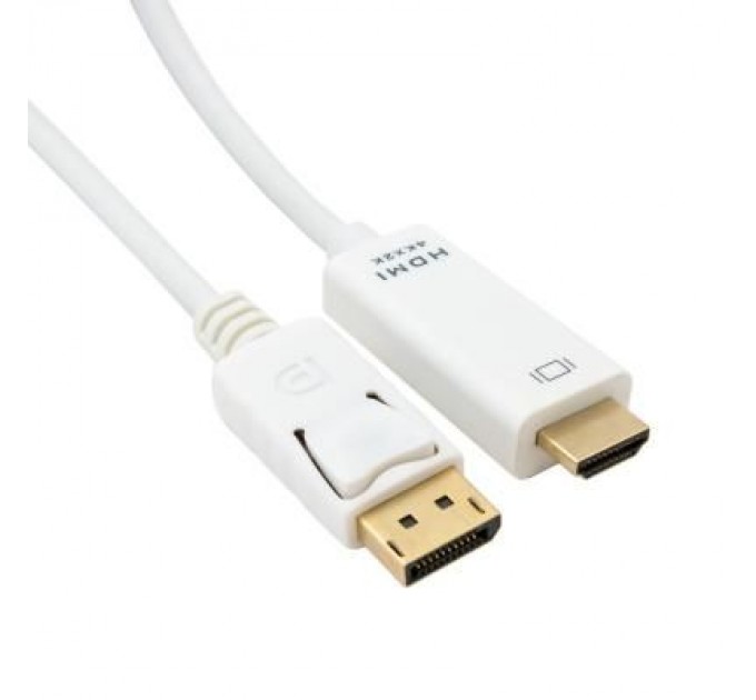 Extradigital Кабель мультимедійний DisplayPort to HDMI 2.0m Extradigital (KBD1669)
