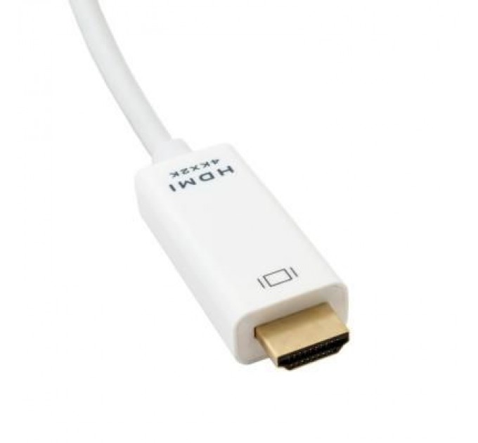 Extradigital Кабель мультимедійний DisplayPort to HDMI 2.0m Extradigital (KBD1669)