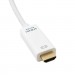 Extradigital Кабель мультимедійний DisplayPort to HDMI 2.0m Extradigital (KBD1669)