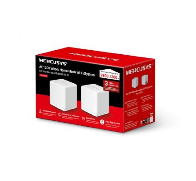 Mercusys Маршрутизатор Mercusys HALO-H30G-2-PACK