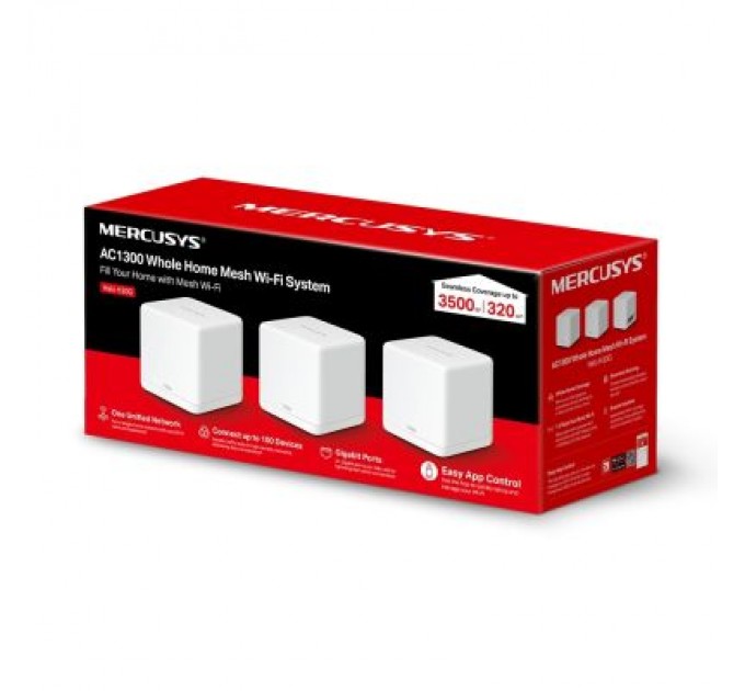 Mercusys Маршрутизатор Mercusys HALO-H30G-3-PACK