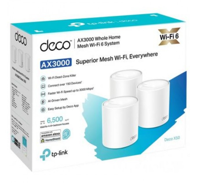 TP-Link Маршрутизатор TP-Link DECO-X50-3-PACK