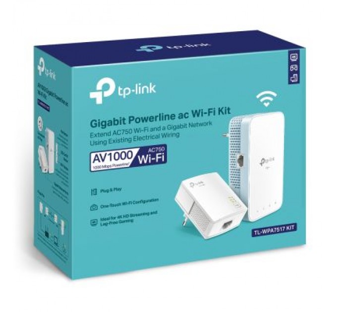 TP-Link Адаптер Powerline TP-Link TL-WPA7517KIT