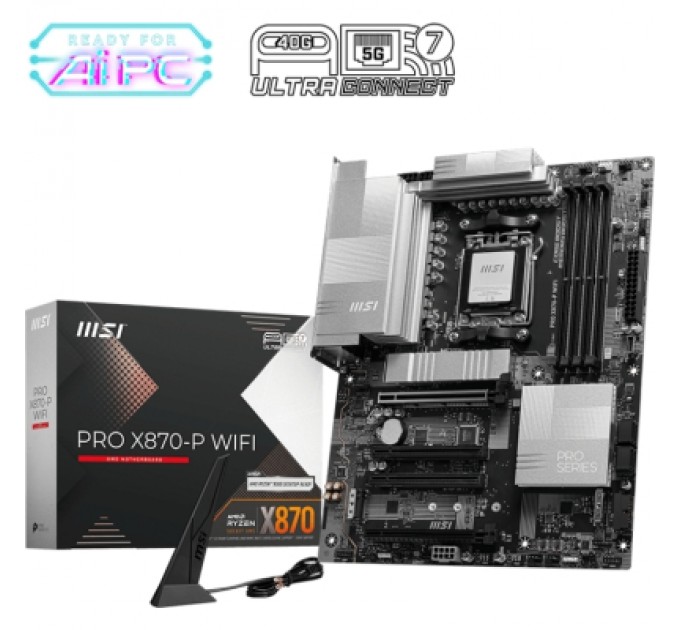 MSI Материнська плата MSI PRO X870-P WIFI