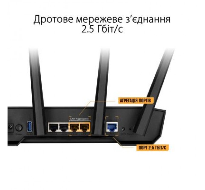 ASUS Маршрутизатор ASUS TUF-AX3000 V2 (TUF-AX3000)