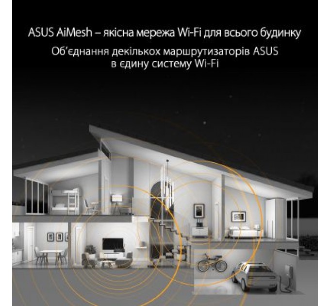 ASUS Маршрутизатор ASUS TUF-AX3000 V2 (TUF-AX3000)