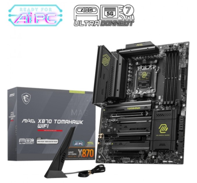 MSI Материнська плата MSI MAG X870 TOMAHAWK WIFI