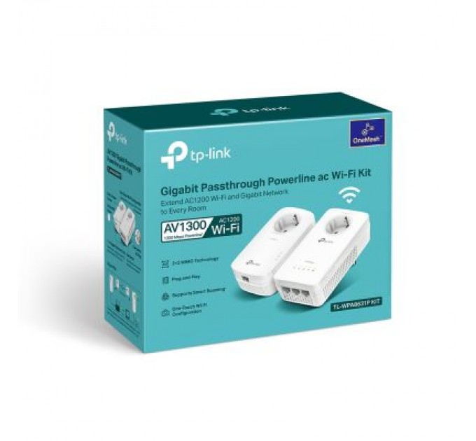 TP-Link Адаптер Powerline TP-Link TL-WPA8631PKIT