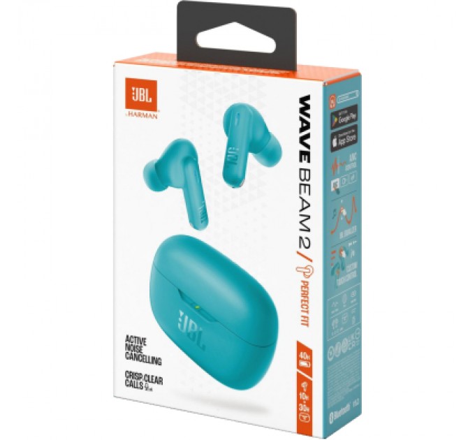JBL Навушники JBL Wave Beam 2 Blue (JBLWBEAM2BLU)