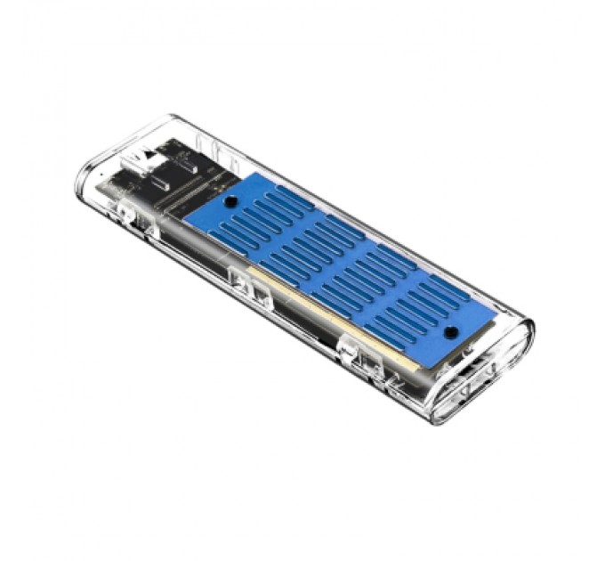 Dynamode Кишеня зовнішня Dynamode M.2 SSD NVMe/SATA combo ч-з USB3.2 GEN2 Type-C (DM-CAD-SSD09)