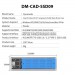 Dynamode Кишеня зовнішня Dynamode M.2 SSD NVMe/SATA combo ч-з USB3.2 GEN2 Type-C (DM-CAD-SSD09)
