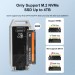 Maiwo Кишеня зовнішня Maiwo M.2 SSD NVMe 2280 ч-з USB4.0 Type-C 40Gbps (K1695)