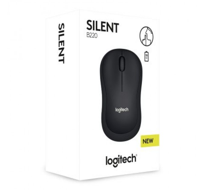 Logitech Мишка Logitech B220 Silent Black (910-004881)