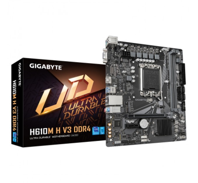 GIGABYTE Материнська плата GIGABYTE H610M H V3 DDR4