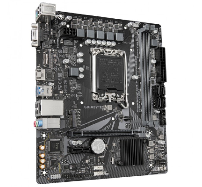 GIGABYTE Материнська плата GIGABYTE H610M H V3 DDR4