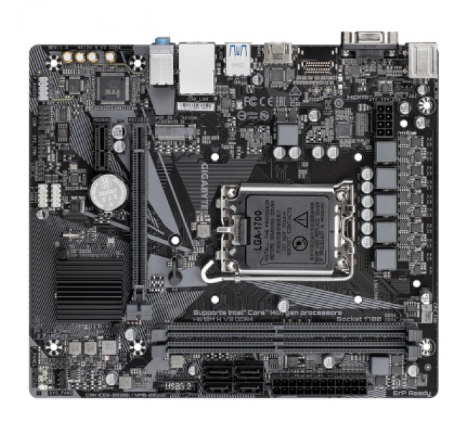GIGABYTE Материнська плата GIGABYTE H610M H V3 DDR4