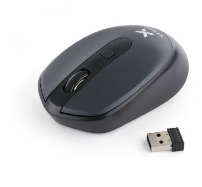 Vinga Мишка Vinga MSW-908 Silent Click grey