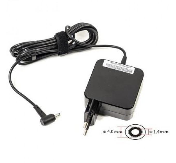 PowerPlant Блок живлення до ноутбуку PowerPlant ASUS 220V, 19V 33W 1.75A (4.0*1.35) wall mount (WM-AS33F4014)