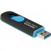 ADATA USB флеш накопичувач ADATA 128GB UV128 Black/Blue USB 3.1 (AUV128-128G-RBE)