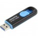 ADATA USB флеш накопичувач ADATA 128GB UV128 Black/Blue USB 3.1 (AUV128-128G-RBE)