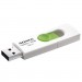 ADATA USB флеш накопичувач ADATA 32GB UV320 White/Green USB 3.1 (AUV320-32G-RWHGN)