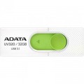 ADATA USB флеш накопичувач ADATA 32GB UV320 White/Green USB 3.1 (AUV320-32G-RWHGN)