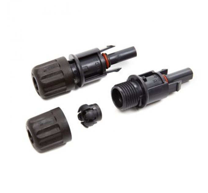 HiSmart Конектор MC4 30A PV, обжимне з`єднання, 10 шт. в наборі HiSmart (NV820160)