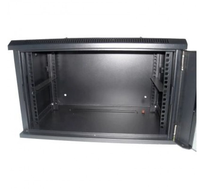 Hypernet Шафа настінна Hypernet 4U 19" 600x300 (WMNC-30-4U-FLAT-AC-BLACK)