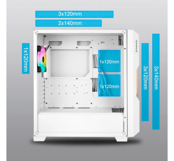 Azza Корпус Azza CSAZ-520WW