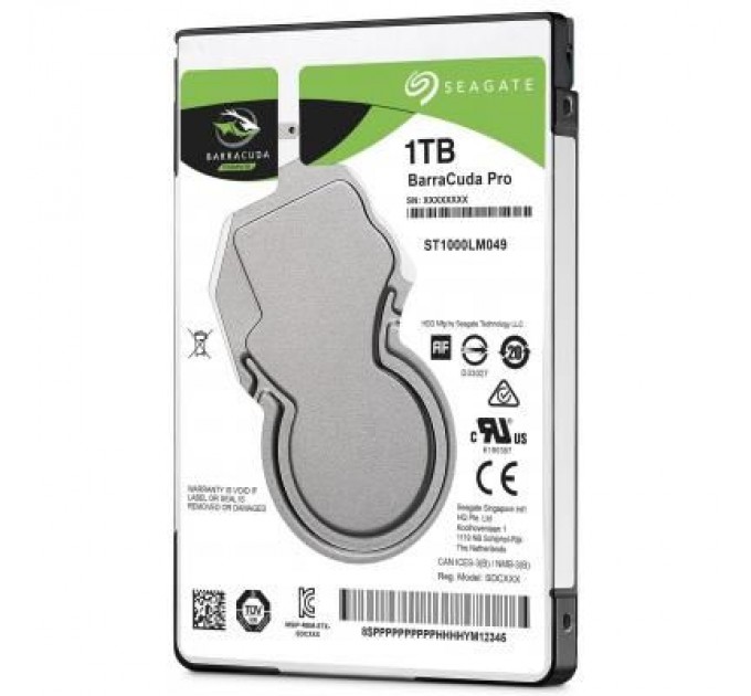 Seagate Жорсткий диск для ноутбука 2.5" 1TB Seagate (ST1000LM049)