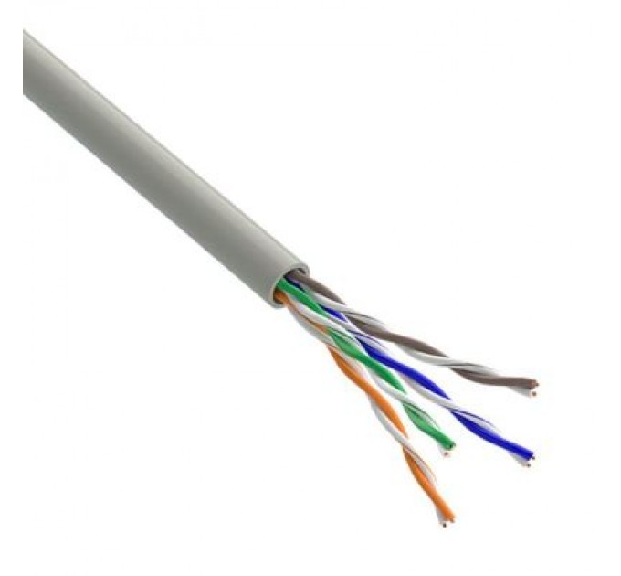OK-Net Кабель мережевий OK-Net UTP 100м cat.5e (U/UTP-cat.5Е-SL) (КПВ-ВП (100) 4х2х0,46 / 100)