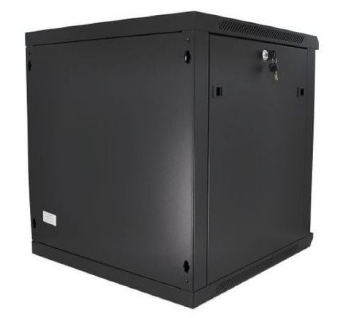 Merlion Шафа настінна Merlion 12U 19" 600*600*634 (Ш*Г*В)мм, black (Ml3-6612)