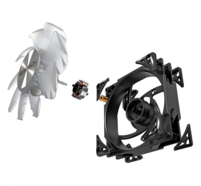 MONTECH Кулер до корпусу MONTECH METAL PRO 12 ARGB PWM BLK