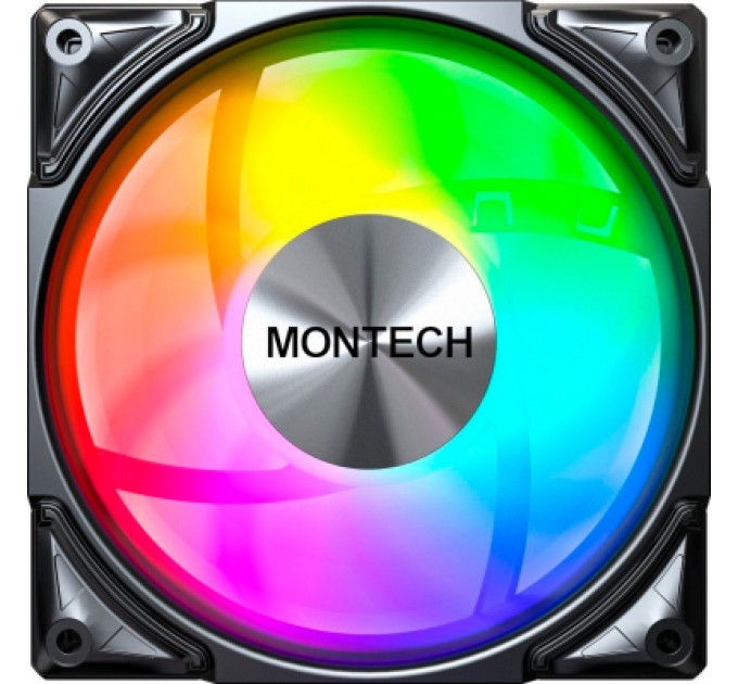MONTECH Кулер до корпусу MONTECH METAL PRO 12 ARGB PWM BLK