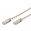 Kingda Патч-корд 10м, UTP, cat.5e, CU, 24AWG, grey Kingda (KD-PAUT31000GY)